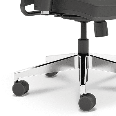 svg+xml;charset=utf em Cadeira Way Cavaletti Base cromada cadeira Way Cavaletti