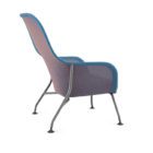 Lateral poltrona Raya Cavaletti