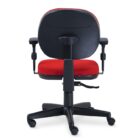 Costas cadeira Stilo Cavaletti Vermelha