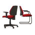 Cadeira Pro Cavaletti vermelha