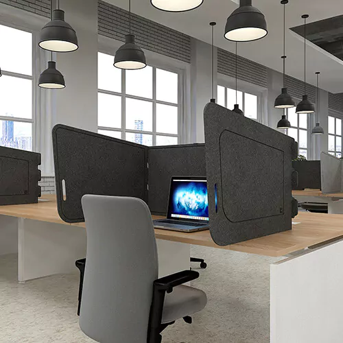 svg+xml;charset=utf em Divisores de Mesa Acústico Lady Divisores de Mesa Acústico Lady