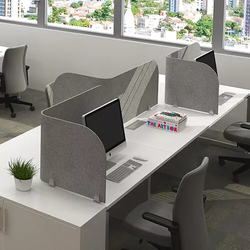 svg+xml;charset=utf em Divisores de Mesa Acústico Lady Divisores de Mesa Acústico Lady