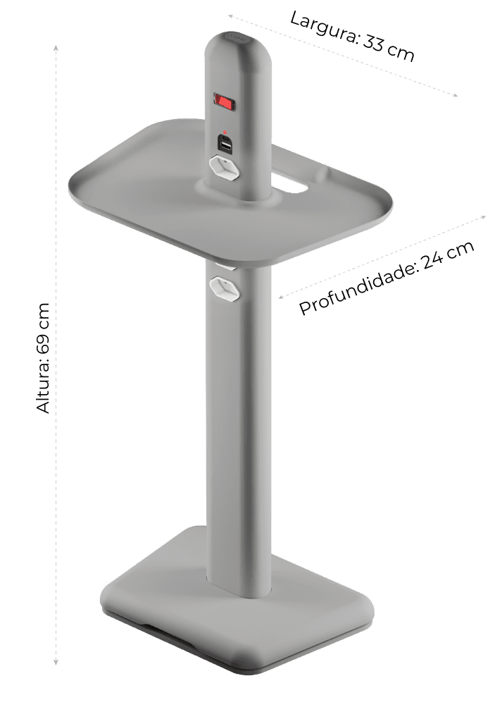 svg+xml;charset=utf em Easyplug tray Octoo svg+xml;charset=utf no Klips - Mobiliário Corporativo