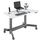 OCTOO MESA TRAPEZOIDAL COM REGULAGEM 012 II no Klips - Mobiliário Corporativo