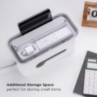 Octoo caixa organizadora de cabos 3 no Klips - Mobiliário Corporativo