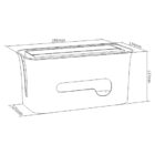 Octoo caixa organizadora de cabos 6 no Klips - Mobiliário Corporativo