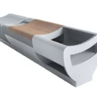 Bike Station Wood Octoo 3 no Klips - Mobiliário Corporativo